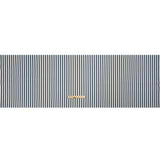 Medium Weight Linen Woven - Steel Blue Stripes - Lydia Collection