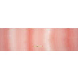 Medium Weight Linen Woven - Coral Stripes - Lydia Collection