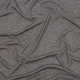 Heathered Pewter Lightweight Rayon Rib Knit