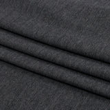 Dark Gray Heathered Polyester Jersey