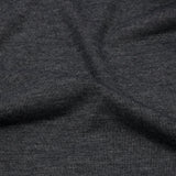 Dark Gray Heathered Polyester Jersey