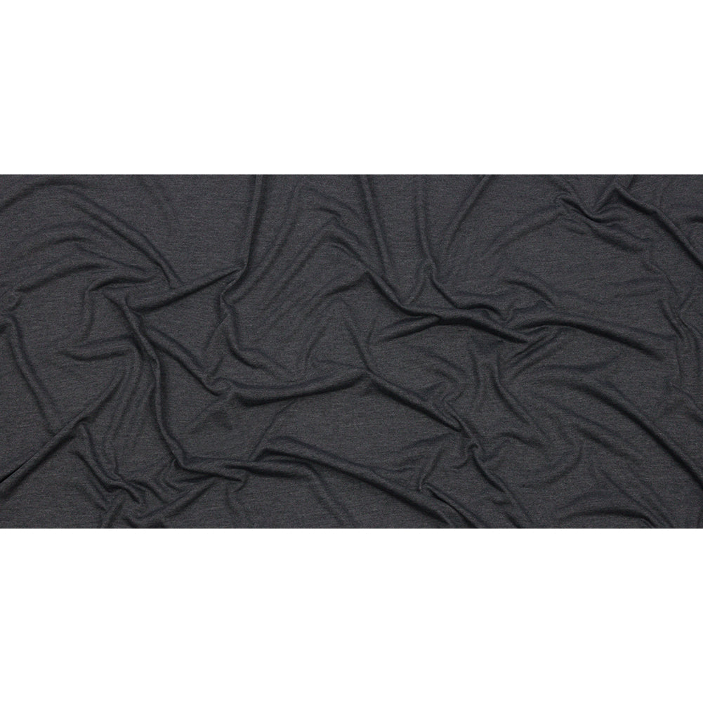 Dark Gray Heathered Polyester Jersey