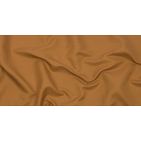 Golden Ochre Satin-Faced Polyester Twill