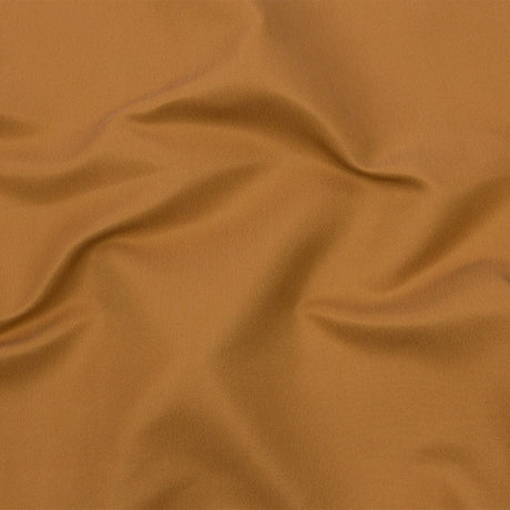 Golden Ochre Satin-Faced Polyester Twill