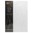 Mood Designer Sewing Planner Project Page Refills - 5.82" x 8.26", A5, 24 Pages