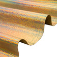 Crinkled Mirror Vinyl with Fabric Backing - Holographic Gold - Ingot Collection