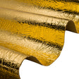Crinkled Mirror Vinyl with Fabric Backing - Gold - Ingot Collection