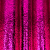 Crinkled Mirror Vinyl with Fabric Backing - Fuchsia - Ingot Collection