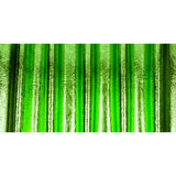Crinkled Mirror Vinyl with Fabric Backing - Green - Ingot Collection