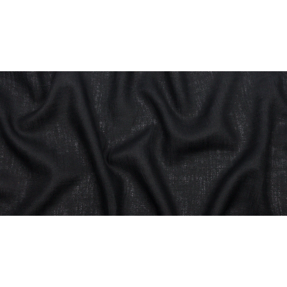 Black Linen Burlap