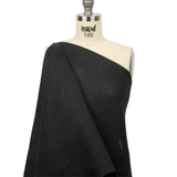 Black Linen Burlap