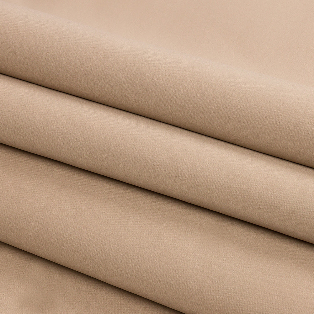 Taupe Polyester Satin