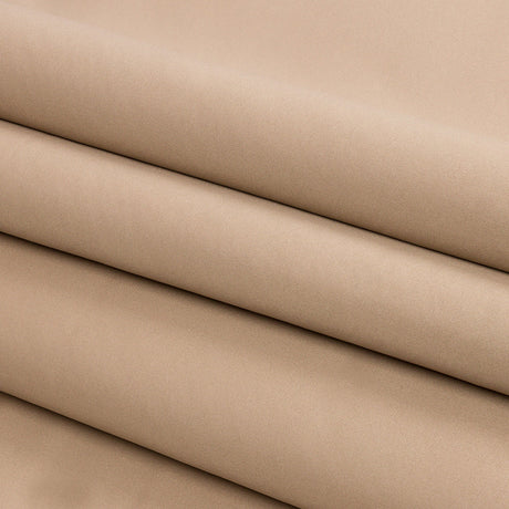 Taupe Polyester Satin