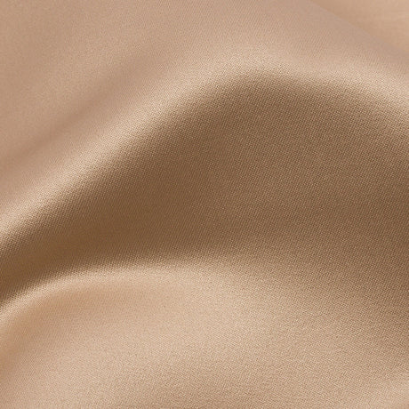 Taupe Polyester Satin