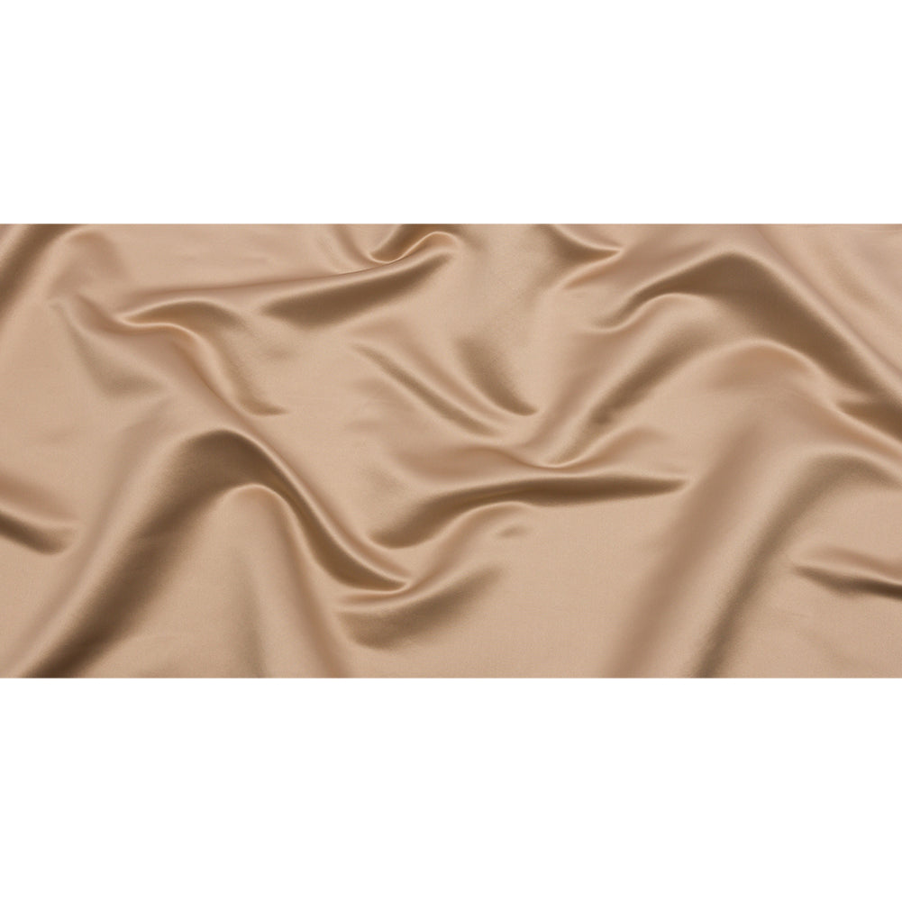 Taupe Polyester Satin