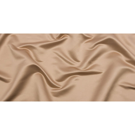 Taupe Polyester Satin