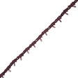 Famous NYC Designer Plum Wine Button Loop Gimp Braided Trim - 0.75"