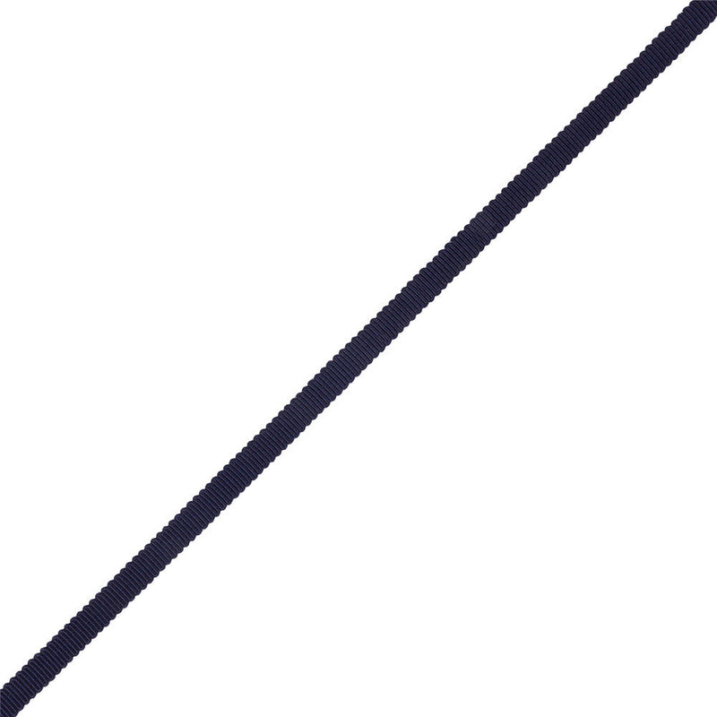Navy Petersham Grosgrain Ribbon - 0.25"