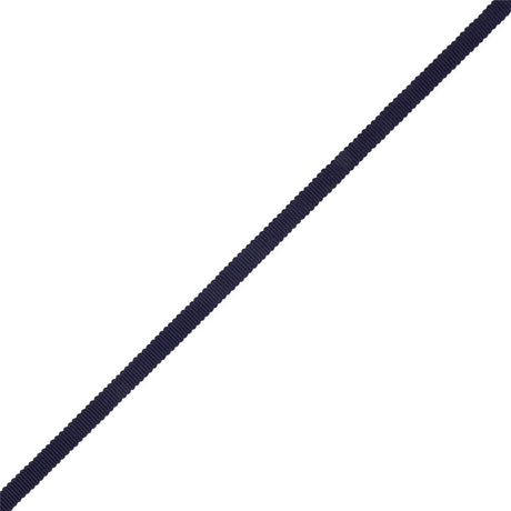 Navy Petersham Grosgrain Ribbon - 0.25"
