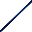 Navy Single Faced Velvet Ribbon - 0.375"
