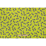 Compression Swimwear Tricot, UV Protective with Aloe Vera Microcapsules - Neon Lemon Zebras - Caye Collection