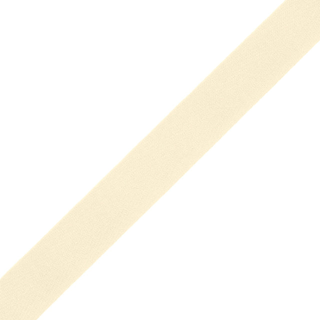 Tilly Ivory Pearl Herringbone Cotton Twill Tape - 15mm