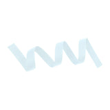 Tilly Ice Blue Herringbone Cotton Twill Tape - 15mm