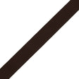 Tilly Black Coffee Herringbone Cotton Twill Tape - 15mm