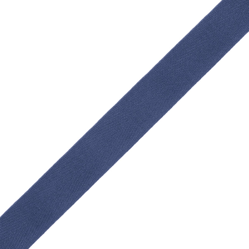Tilly Purple Navy Herringbone Cotton Twill Tape - 15mm