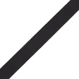 Tilly Caviar Herringbone Cotton Twill Tape - 15mm