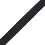 Tilly Caviar Herringbone Cotton Twill Tape - 15mm