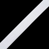 Tilly White Herringbone Cotton Twill Tape - 20mm