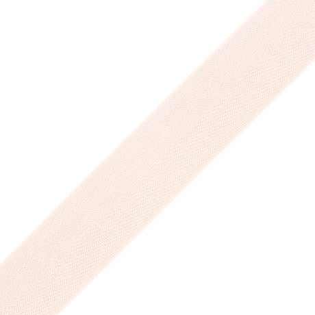 Tilly Light Blush Herringbone Cotton Twill Tape - 20mm