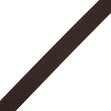 Tilly Black Coffee Herringbone Cotton Twill Tape - 20mm