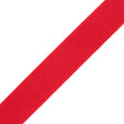 Tilly Haute Red Herringbone Cotton Twill Tape - 20mm