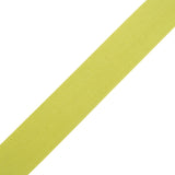 Tilly Light Chartreuse Herringbone Cotton Twill Tape - 25mm