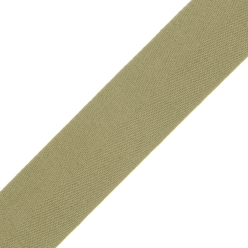 Tilly Camouflage Green Herringbone Cotton Twill Tape - 25mm