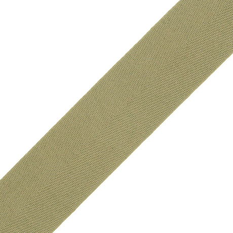 Tilly Camouflage Green Herringbone Cotton Twill Tape - 25mm