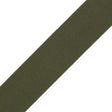Tilly Rifle Green Herringbone Cotton Twill Tape - 25mm