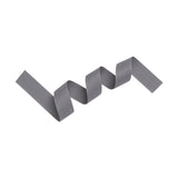 Tilly Nickel Herringbone Cotton Twill Tape - 25mm