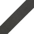 Tilly Shadow Gray Herringbone Cotton Twill Tape - 25mm