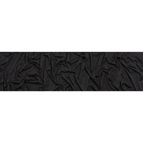 Cotton and Modal Jersey - Heathered Dark Gray