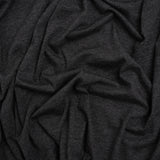 Cotton and Modal Jersey - Heathered Dark Gray
