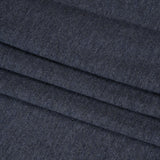 Cotton and Modal Jersey - Heathered Navy Blue