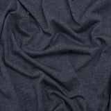 Cotton and Modal Jersey - Heathered Navy Blue