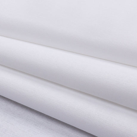 White Lightweight Cotton Buckram