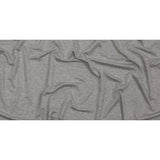 Heathered Light Gray Stretch Rayon French Terry