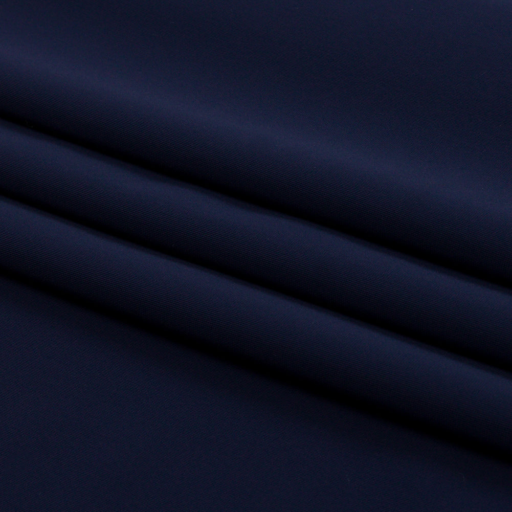 Navy Stretch Nylon Interlock Knit