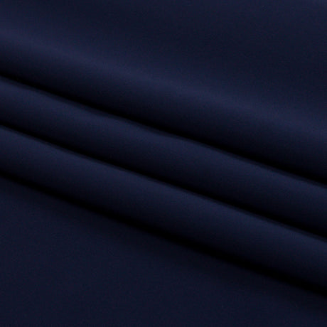 Navy Stretch Nylon Interlock Knit