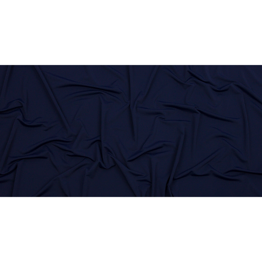 Navy Stretch Nylon Interlock Knit